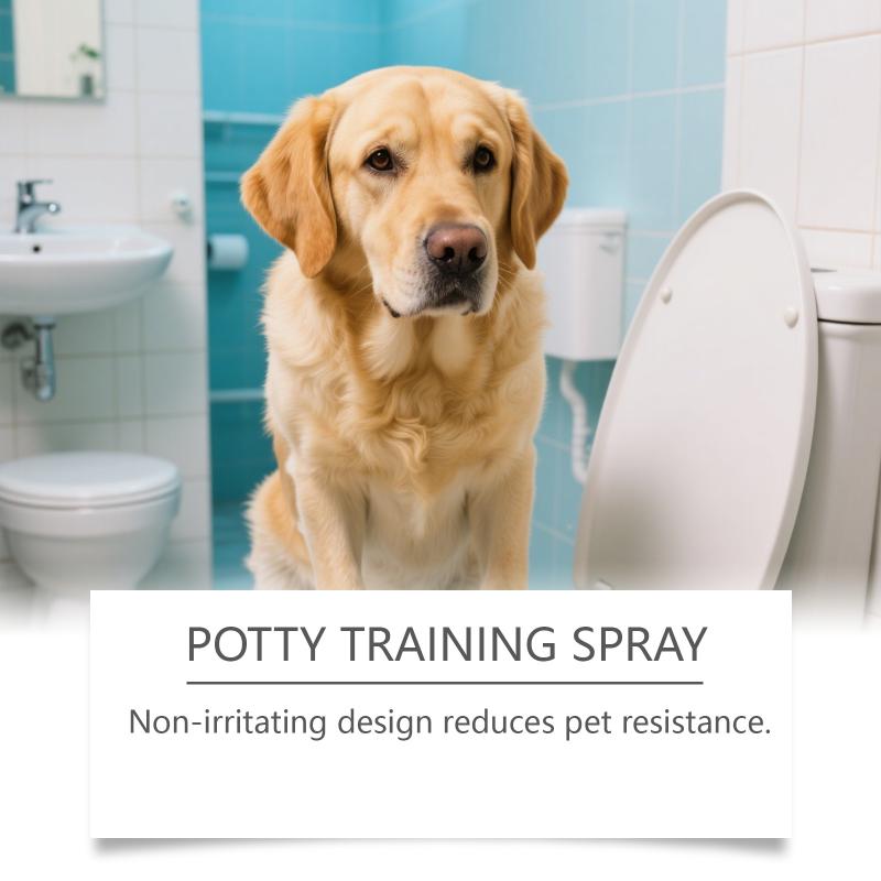 Eeljoy Hundeklo-Trainingsspray Haustier Töpfchentraining Spray Indoor Defäkationspositionierungsführer für Hunde