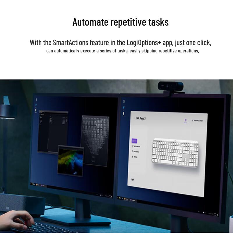 Logitech MX Keys S for Mac Wireless Backlit Keyboard