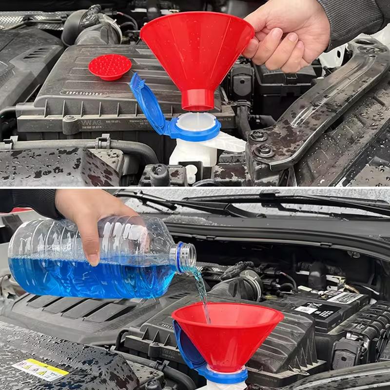 Auto Ice Scrape Funnel Car Window Glass Cleaning Tool Windshield Snow Remove Shovel Cleaning Brush Home Windows Glass Clean Tool