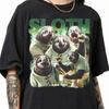 Vintage Sloth Comfort Colors T-Shirt, Lazy Spirit Animal, 90s Bootleg Rap Tee, Introvert Meme Tee, Funny Sloth Lover Gift