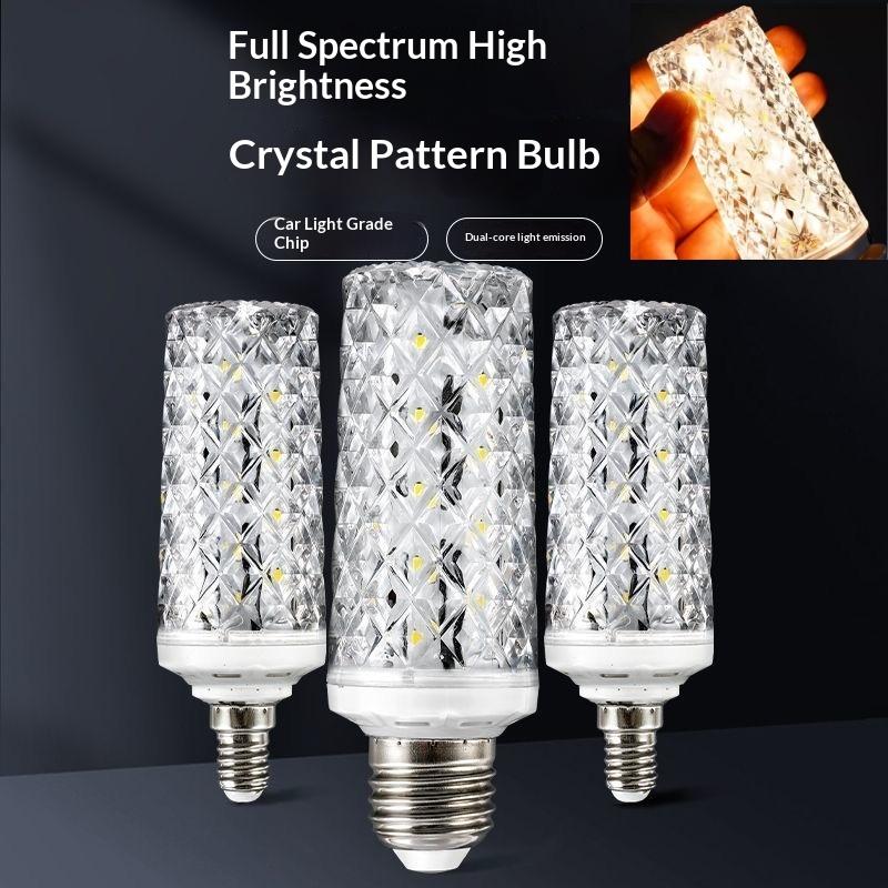 1 szt. 14W 18W 24W 50W Dekoracyjna Lampa Sufitowa Oświetlenie Salonu E14 E27 LED Żarówka Kukurydziana Mała Ciepła Zamiennik Lampy Halogenowej Dekoracja Domu