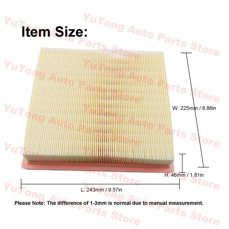 For TOYOTA RAV 4 V HIGHLANDER CAMRY XV70 VELLFIRE LEXUS ES350 - Engine Air Filter Accessories 1780125020 17801F0050