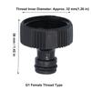 10Pcs G1 Female Thread Hose Connector Plastic Hose Adapter Garden Accessories  Courtyard Watering