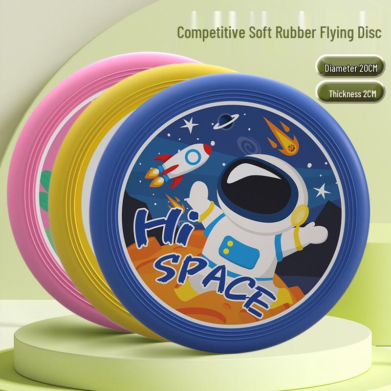 Soft Boomerang Frisbee for Kids - Fun Outdoor Flying Disc Toy