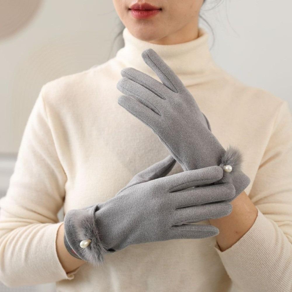 Full Finger Touch Screen Gloves Warm Driving Mittens New Winter Gloves  Gift