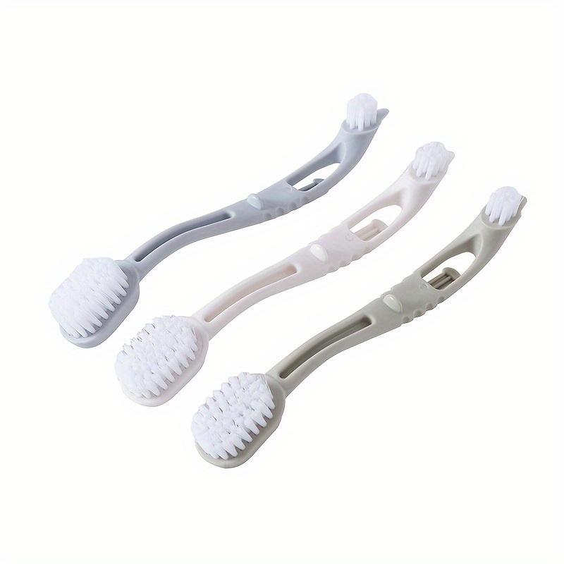 Double-Headed Long Handle Clean Shoe Brush, Shoe Brush Wash Shoes Cleaning Tools