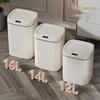 High-Tech Automatic Trash Can with Lid for Kitchen and Bathroom