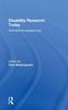 The Disability Research Today : International Perspectives Book
