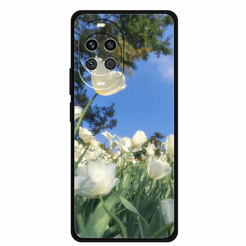 

Чехол для телефона Huawei nova 14 Цветочный Цветной Бампер Модный Расписной Чехол Мягкий ТПУ Задние Панели Для nova14 Pro Ultra Para Huawei nova 14