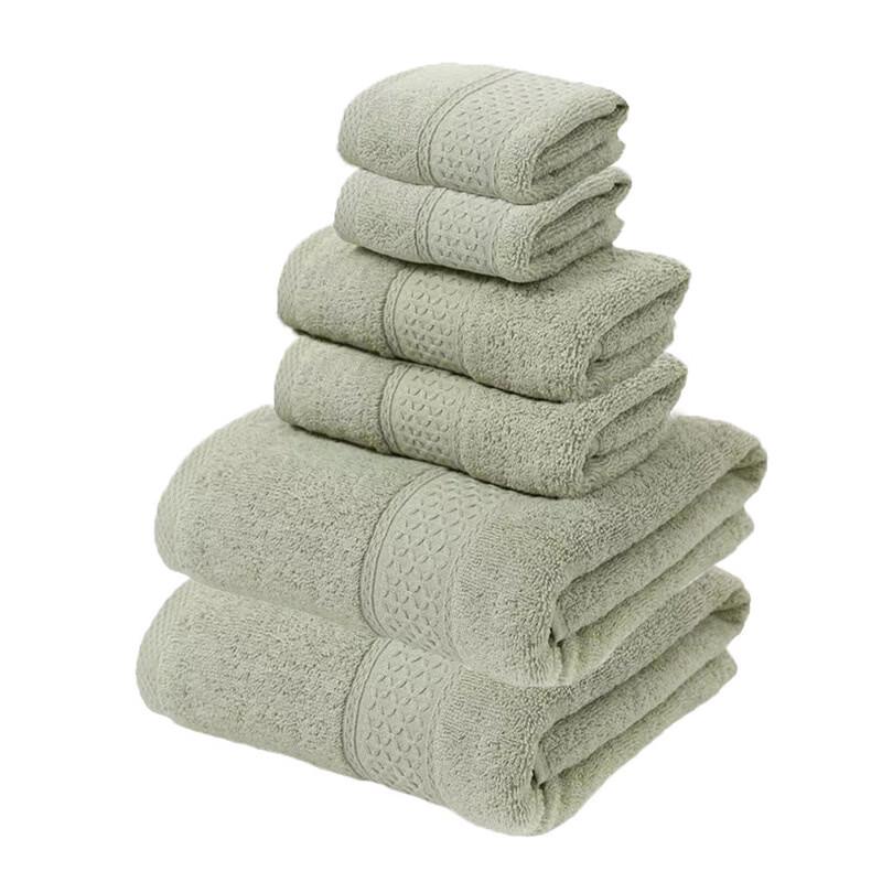 Cotton Towel Six-Piece Set