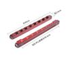 Solid Wood Wall-Mounted 8-Hole Billiard Cue Rack