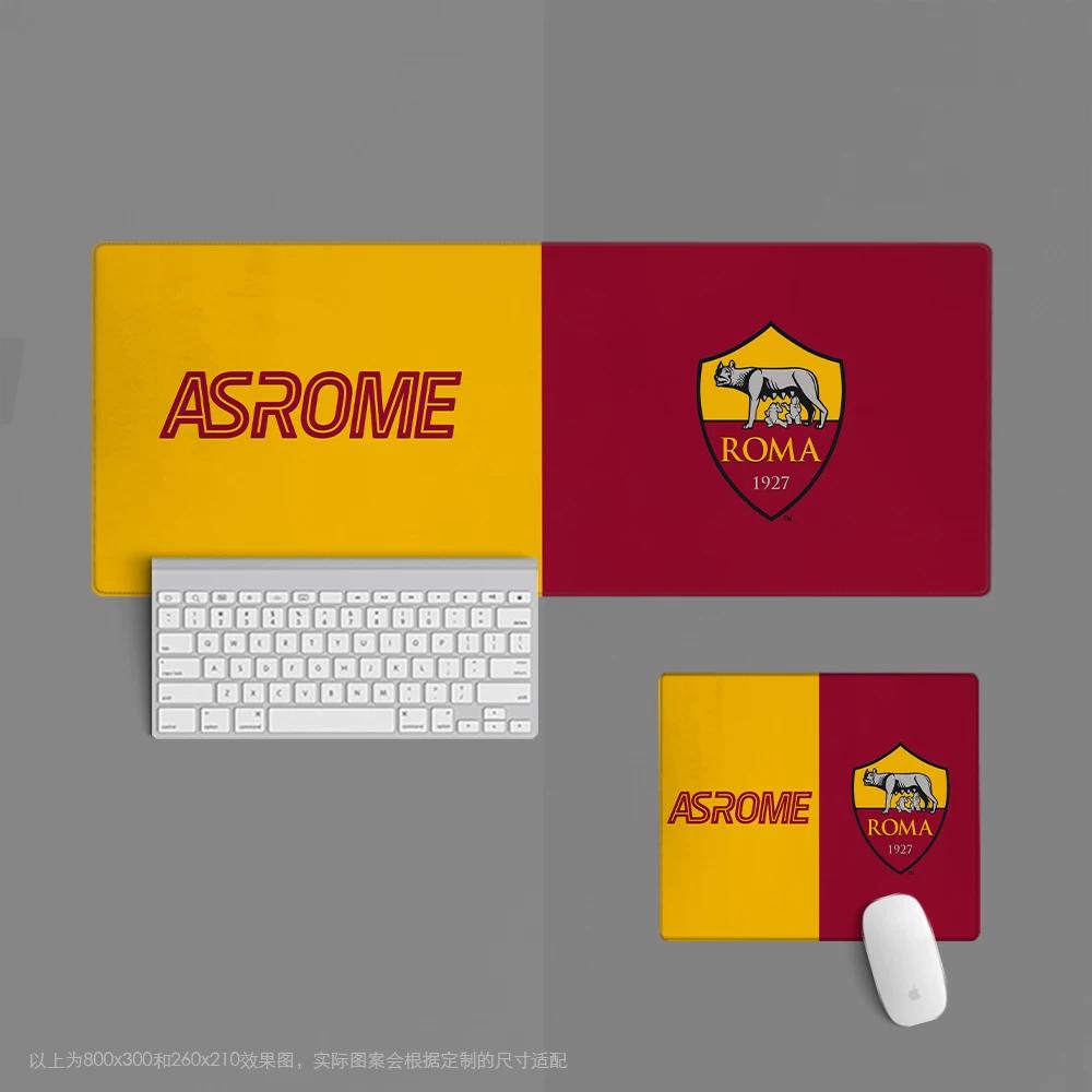New Creative Extra Large Leather Non-slip Stain Resistant Mouse Pad Office Keyboard Table Football Fan Supplies Student Gift Roma Totti Periphery