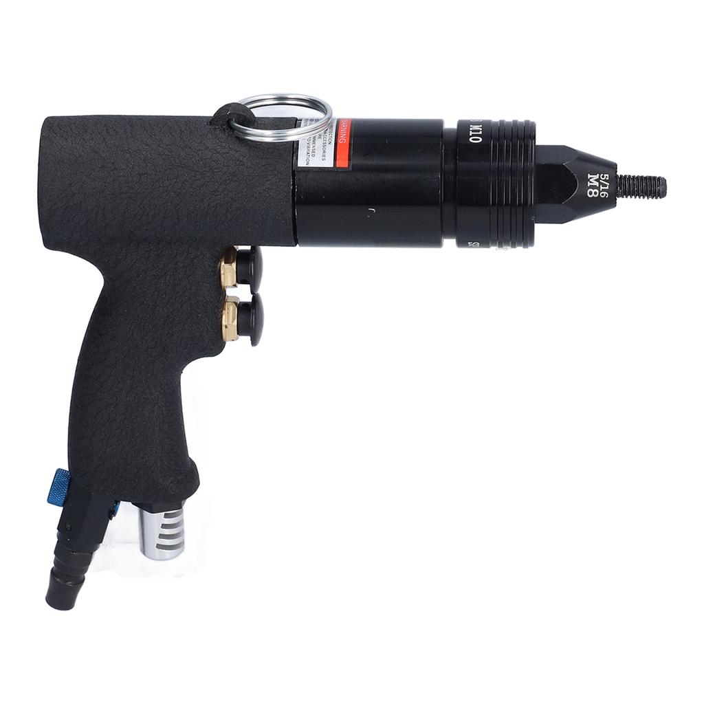 Pneumatic Rivet Nut Gun Pull Riveting Air Riveter Tool British System 5/16 3/8 KV‑804BA Automatic Air Riveter Power Tools