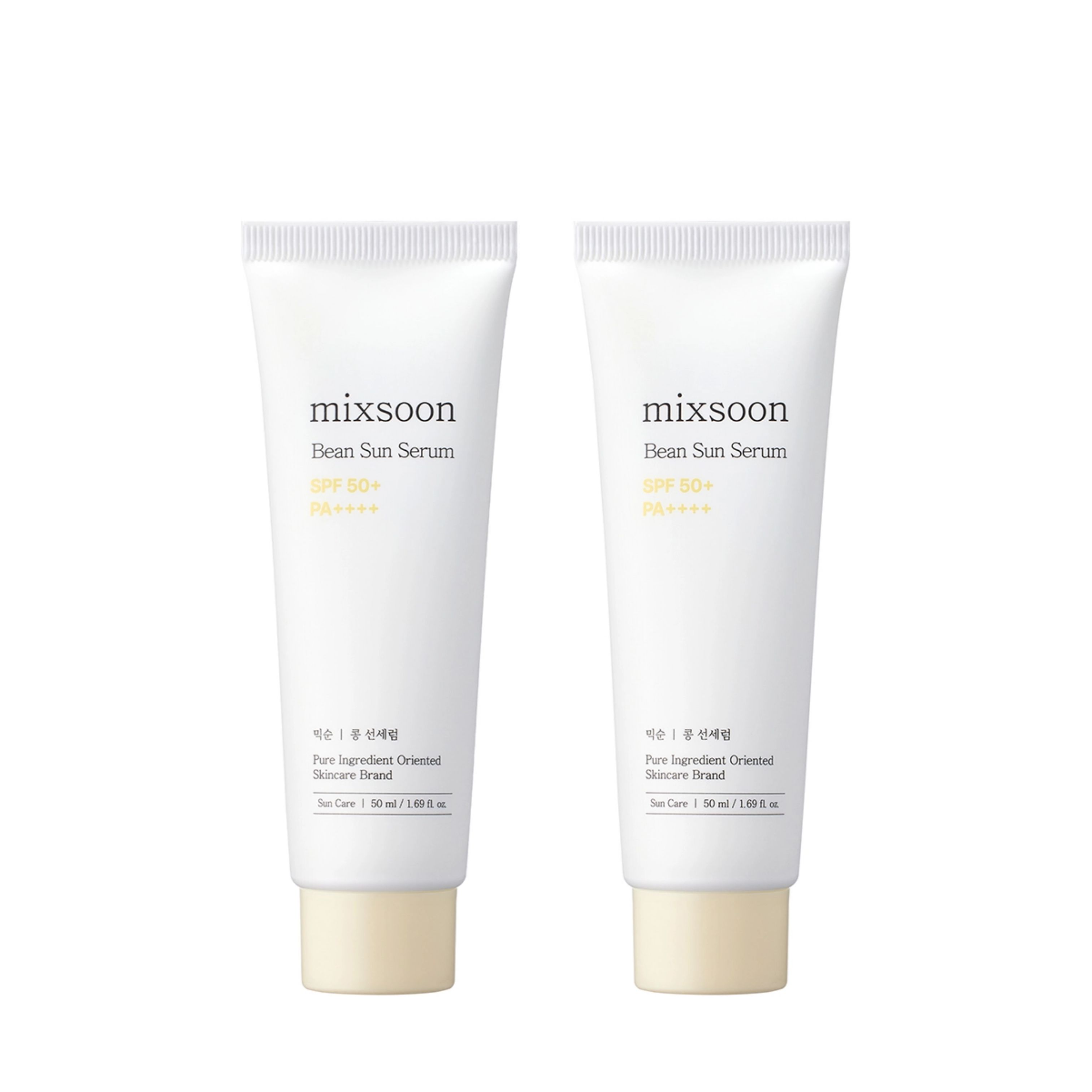 Mixsoon Bean Sun Serum SPF50+ PA++++ 50ml × 2