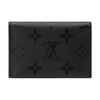 LOUIS VUITTON SLIM Monogram Midnight Coated Canvas Card Holder Card Holder Men's Black M26733