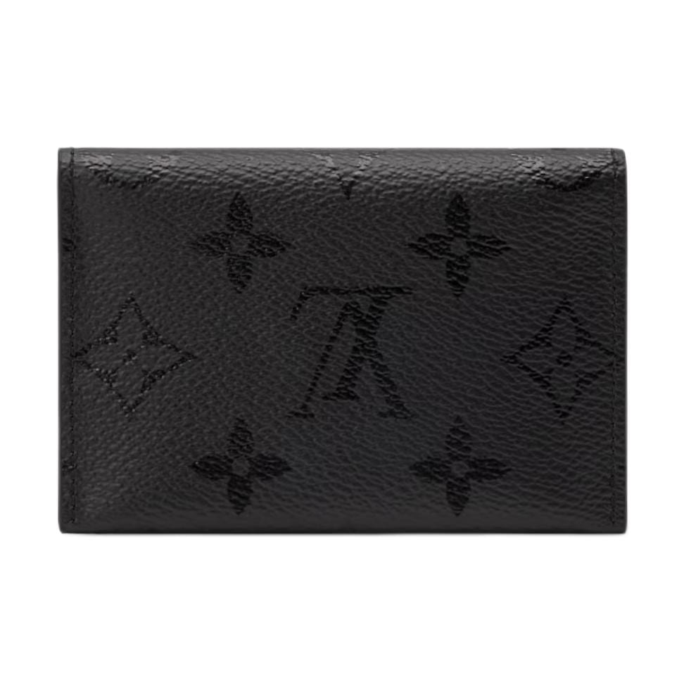 LOUIS VUITTON SLIM Monogram Midnight Coated Canvas Card Holder Card Holder Men's Black M26733