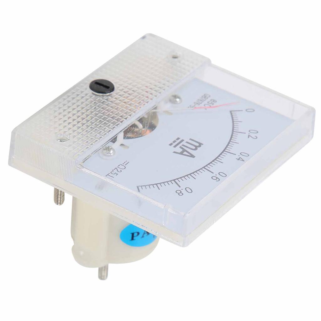 85C1 DC 0 1MA Pointer DC Ammeter Current Measuring Meter Pointer DC Ammeter
