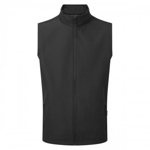 Premier Men's Black Windchecker Recycled Printable Vest Size 2