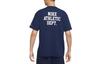 Nike T Shirts Men's Dark Navy Blue Crew Neck Moderate Straight Fit FD0306-410