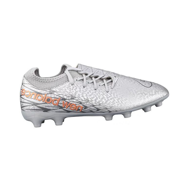 New Balance Furon V7 Ag Soccer Shoes Men Soccer Shoes Silver SF3AGG7-2E