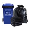 Lide Flat-Mouth Black Garbage Bags