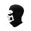 D-drempating Skull Face Mask, Neck or Full, Military, Airsoft, Ultra-Thin Microfiber, Tactical, Ghost, Army Camouflage (Black, Full) Pa131