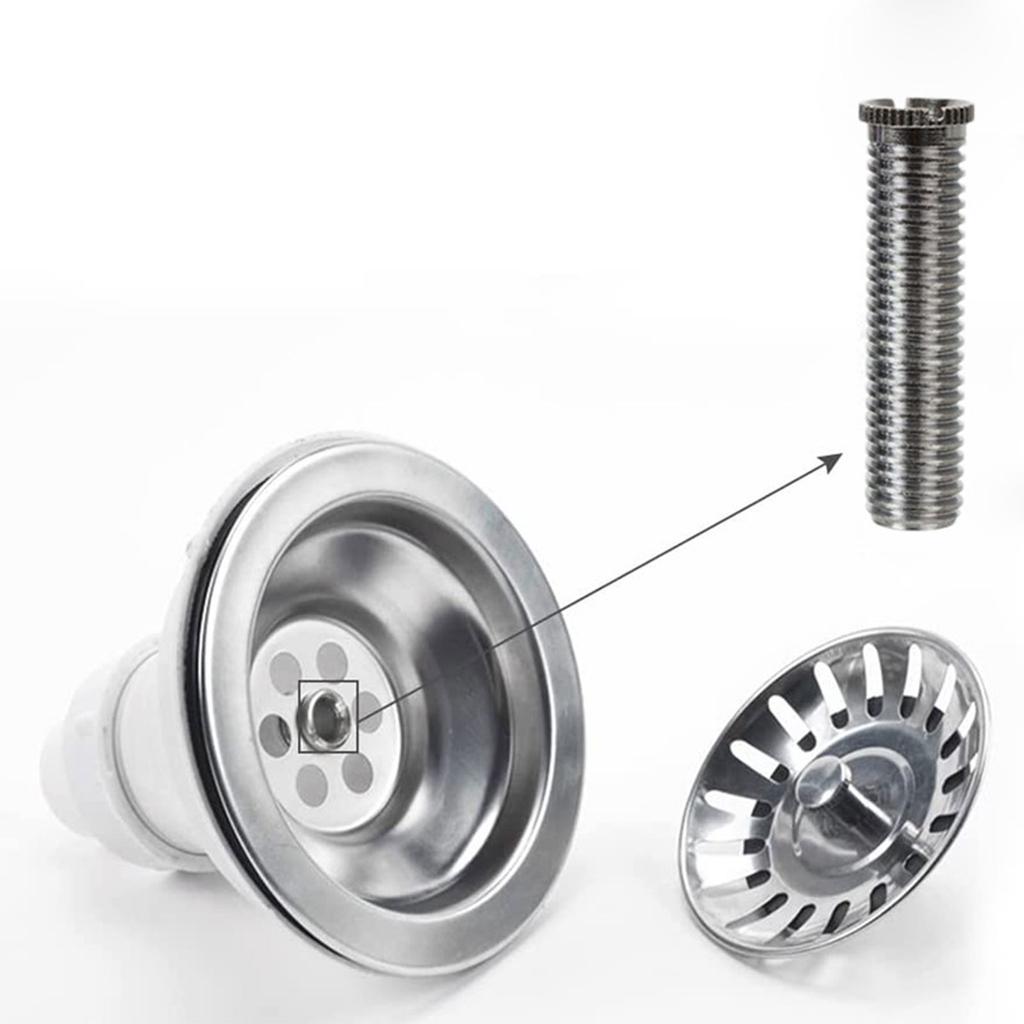 Küchenspüle Siebschraube, verdicktes Kupfersieb, Abfallgewinde, Schraubverbinder, Küchenarmaturteile