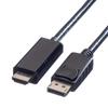 Value DisplayPort DP Cable - UHDTV, St/Black, 5 M - 11995788