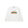 Sweatshirts Men's White Crew Neck Moderate Regular 626990-XJCOR-9192