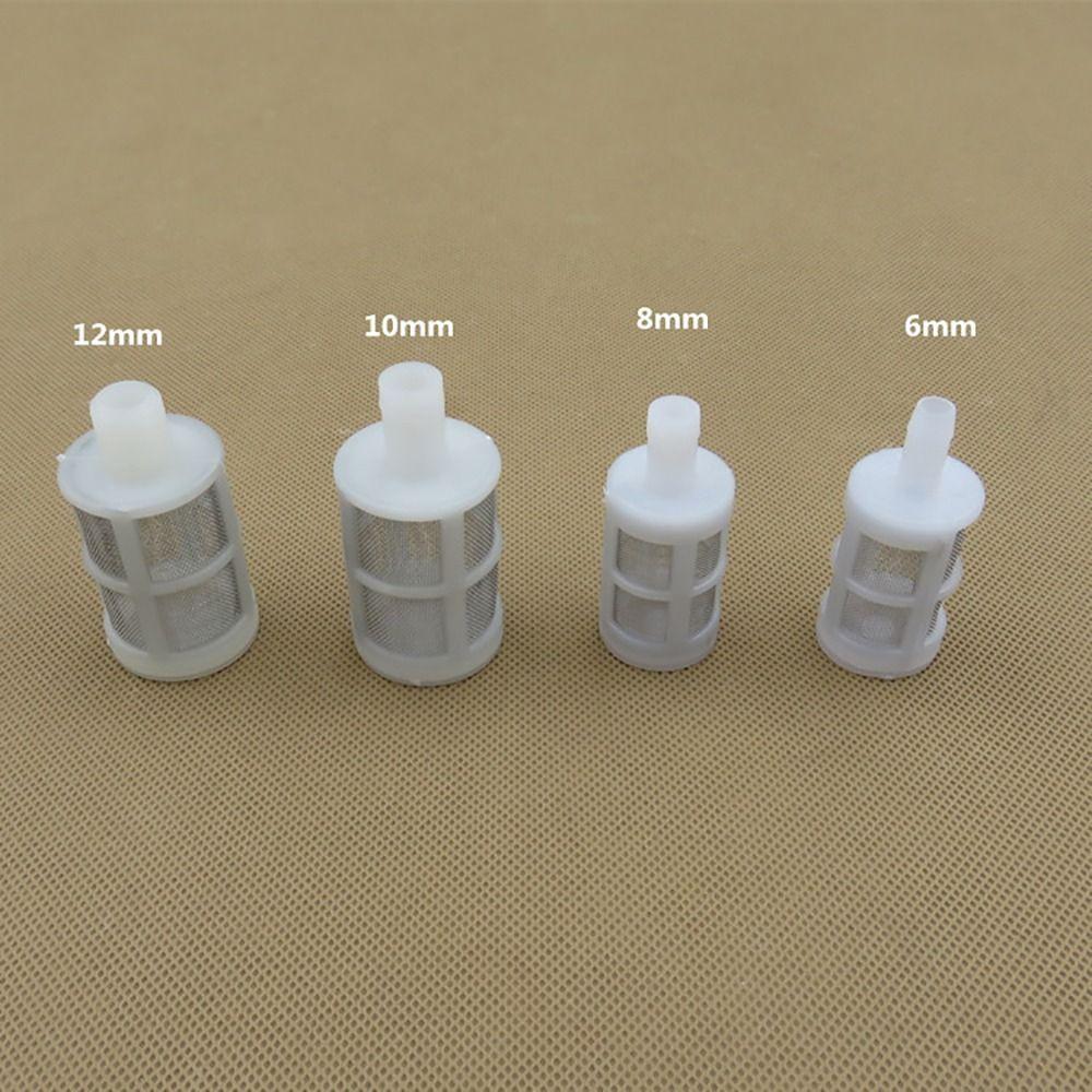5Pcs Irrigation Aquarium Supplies Water Microfilter Diaphragm Pump Filtration Supplies Water Pump Net Filter Stainless Steel