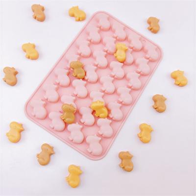 3D Silicone Mold Multi-Use Ice Cube Tray for Cake Cookies Gummy Jelly Soap Baking Decor Cartoon Animal Tools