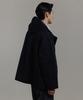 Blankroom 3-Layer Hoodie Parka_Dark Navy