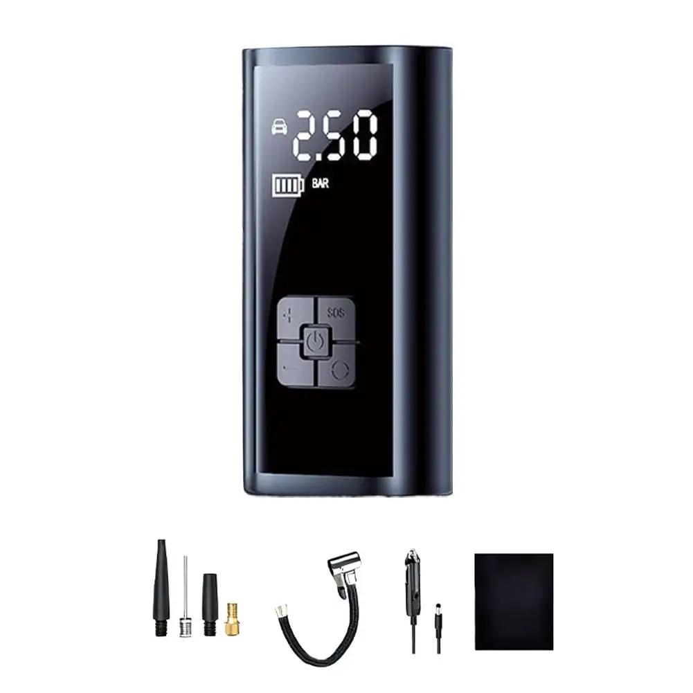 Mini Portable Air Pump Portable Air Compressor For Car Tires Fast Air Pump Accurate Pressure Air Pump With Led Display V1o4