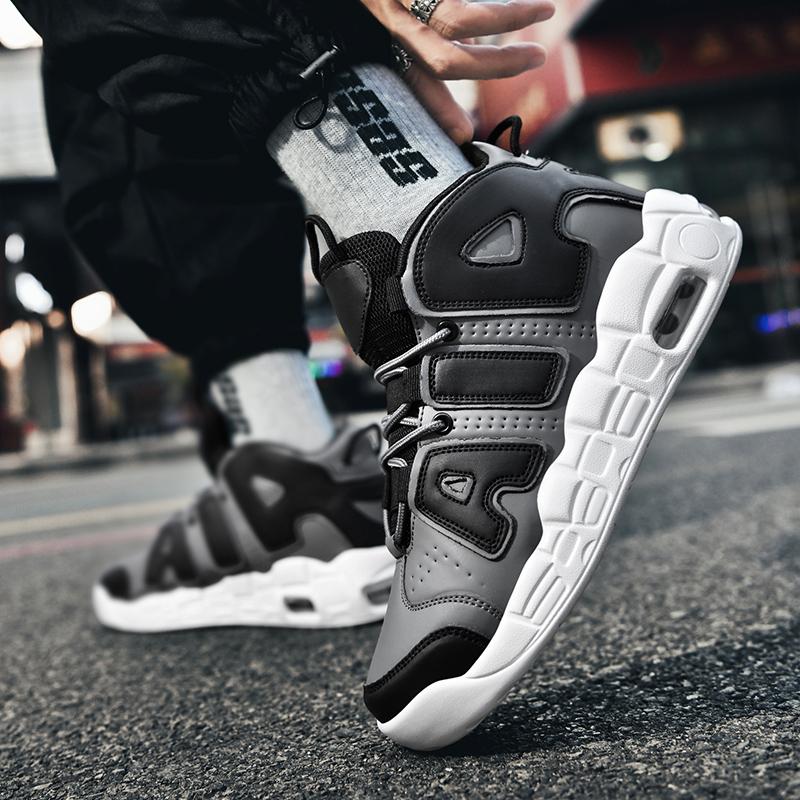 Herren Freizeitsneaker Dämpfung Basketballschuhe Training Tennis Schnürschuhe Jugendliche Laufschuhe Sport Schuhe Luxus Design Stiefel für Herren