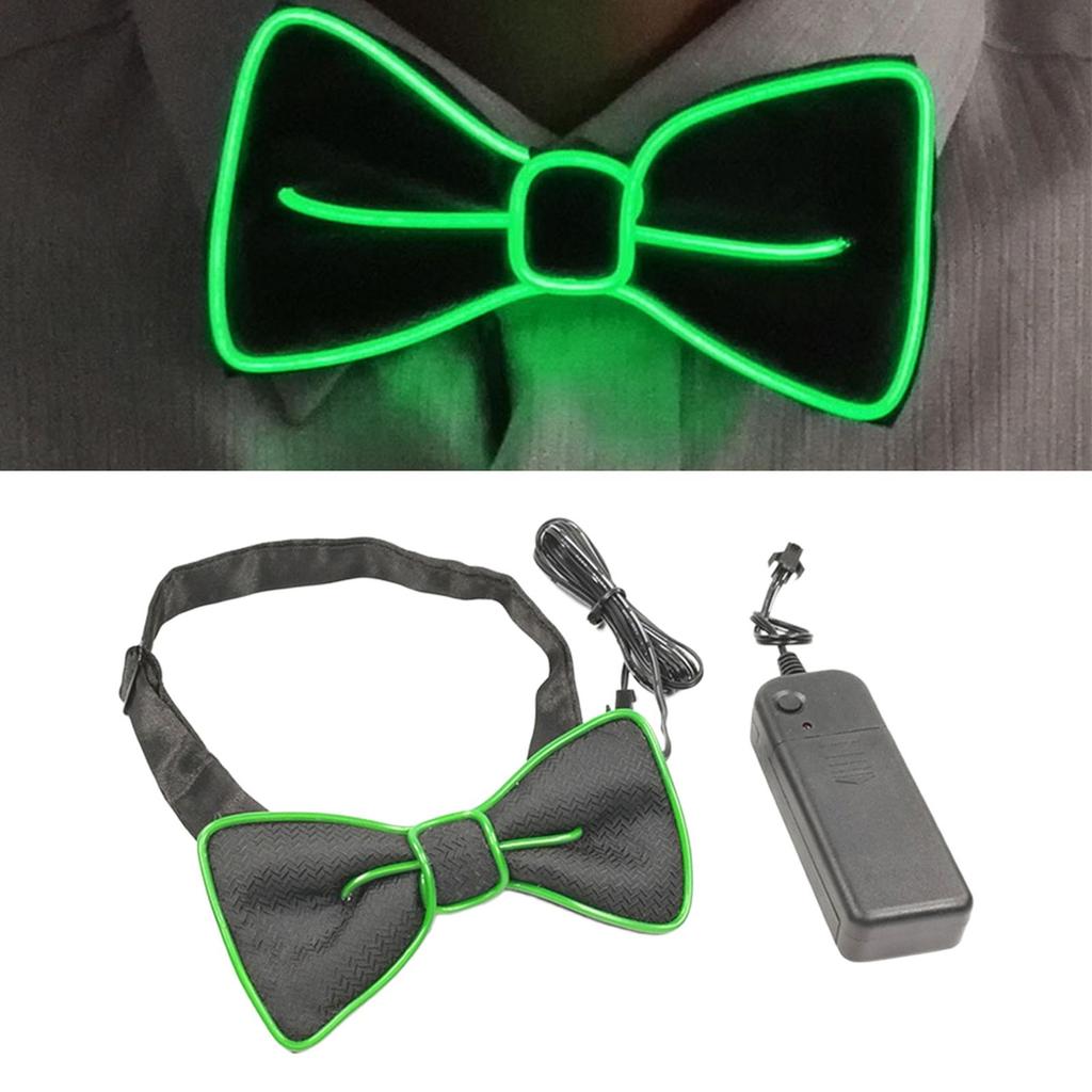 Bowtie Tie Novelty The Dark for Party Costume
