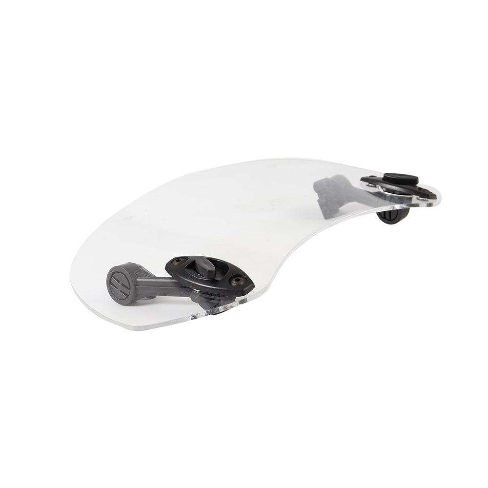 Verstellbarer Universal-Motorrad-Windschutz Luftabweiser für Yamaha, Kawasaki, Honda