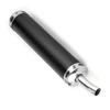 Edelstahl Auspuff Schalldämpfer 20mm/0,8 Zoll Modifizierte Teile für 2-Takt Motorrad Schwarz