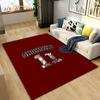 Kuroko's Basketball Anime Cartoon Area Rug,Carpet Rug for Living Room Bedroom Sofa Doormat Decoration, Kids  Non-slip Floor Mat
