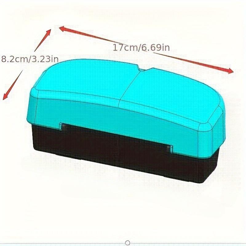 1Pc Sun Visor Storage Car Glasses Box Sunglasses Frame Non-destructive Installation Universal Glasses Box