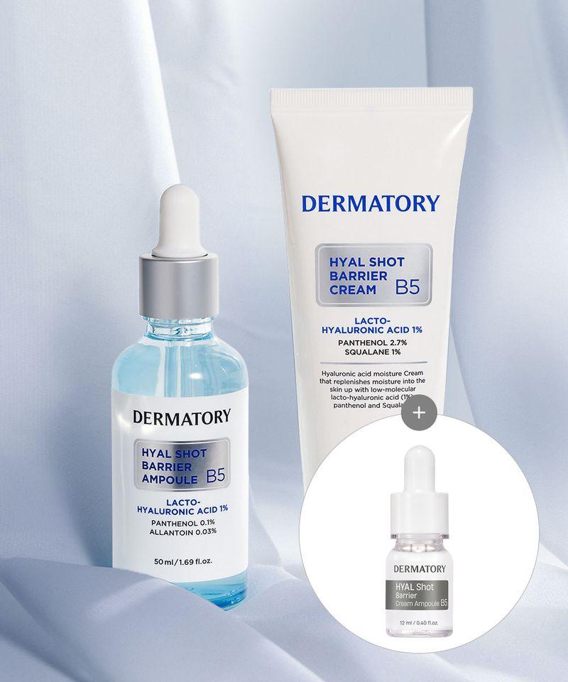 [SET] Hyalshot Barrier Ampoule 50ml + Cream 70ml [Gift] Hyalshot Cream Ampoule 12ml