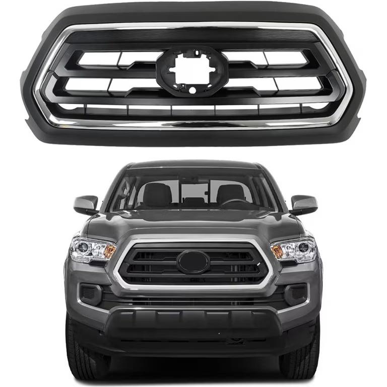 

Замена горизонтальной планки передней решетки 2020 Toyota Tacoma (Часть №. 53101-04080) Electroplated