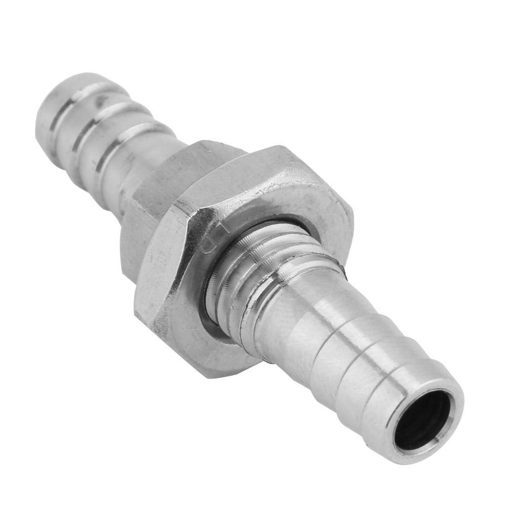 304 Edelstahl Außengewinde Rohrverschraubung Schlauchanschluss Kupplungsverbinder (6mm)