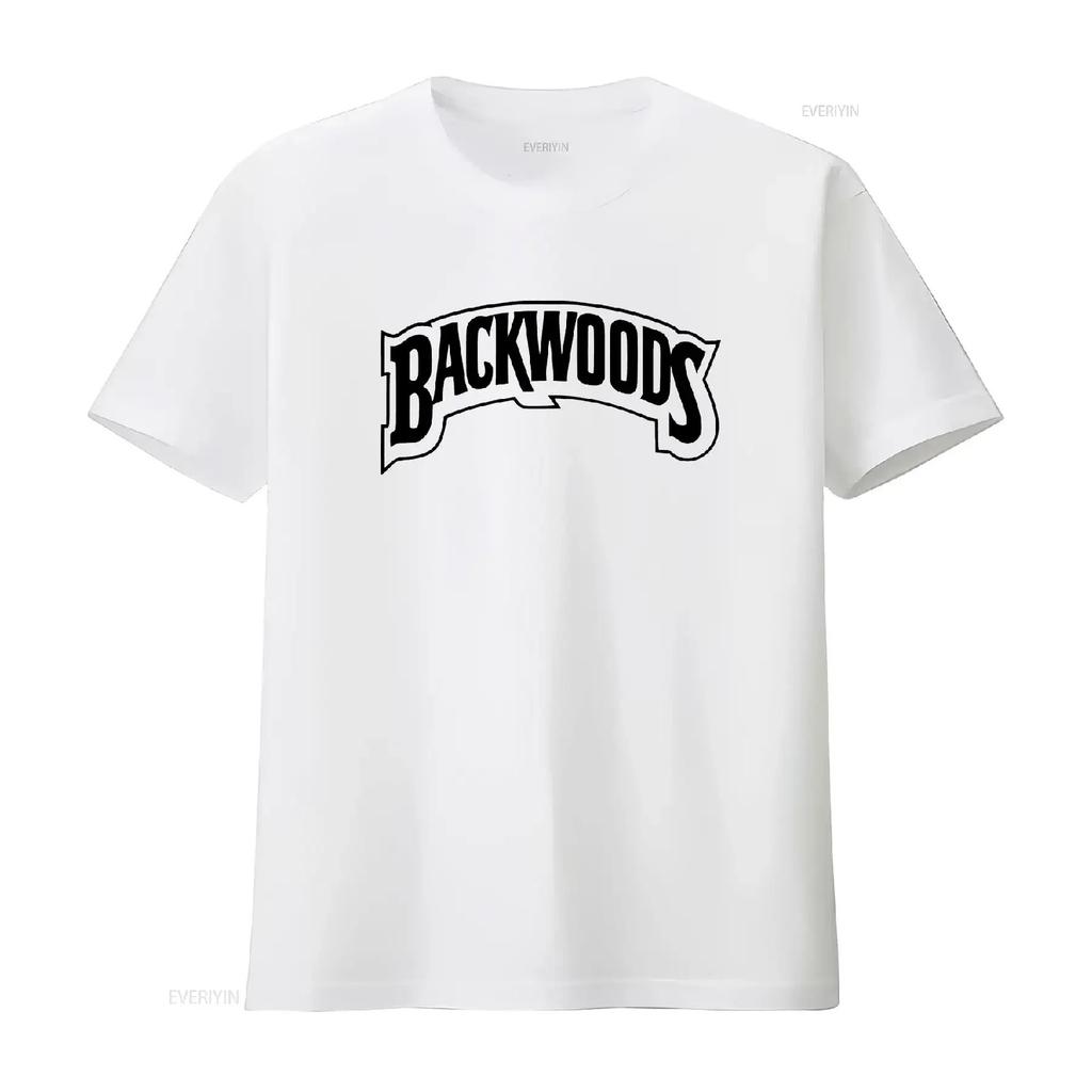 BACKWOODS T Shirt Vintage Washed Breathable Graphic Casual Designer Clothes Stretched Homme Unisex Top For Everyday Wear Soft