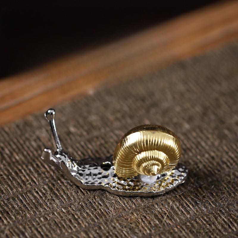 Stojánek na vonnou tyčinku šnečí želva Stojan na čajovou kulturu Meditační dekorace