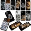 Lion Art Tiger Phone Cover Case for OPPO A18 A16 A17 A38 A54 A40 A60 A80 A78 A79 A57 A55 A96 A15 A12 Casing
