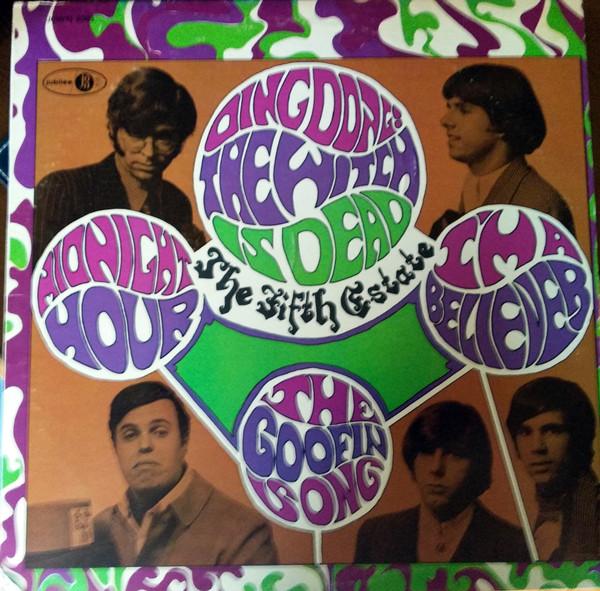 

LP Record FIFTH ESTATE Ding Dong The Witch Is Dead JGS8005 JUBILEE 1967 US Rock Used