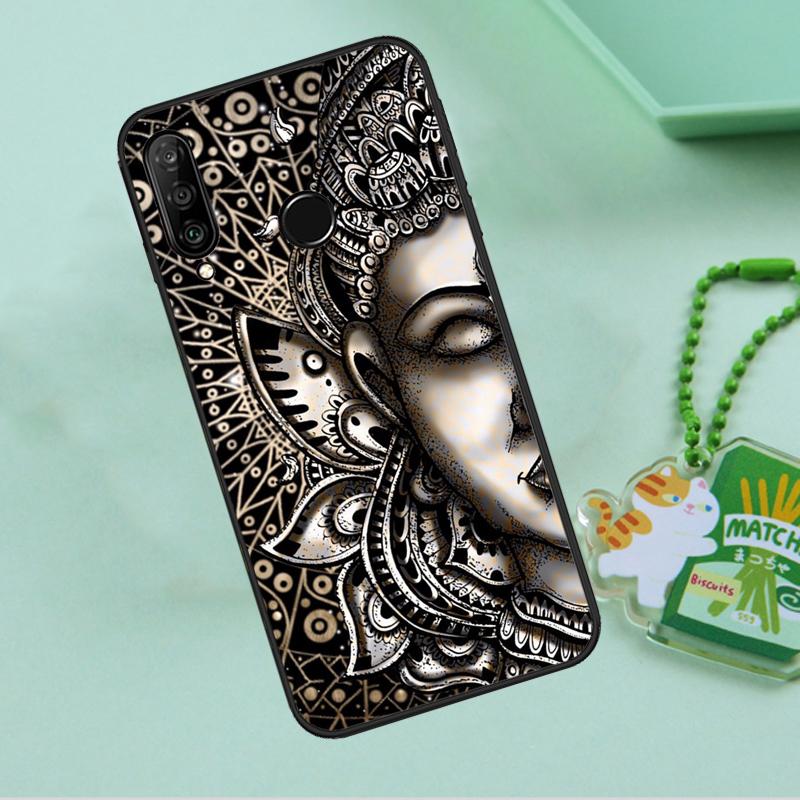 Gautama Buddha For Huawei Nova 8i 11i 12i 12s 9 10 SE Y90 Y60 Y70 Y72 Y61 Y91 P20 P30 P40 Lite P60 Pro Case