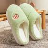 Cotton slippers autumn and winter indoor home dormitory thick sole plush warm couple shoes