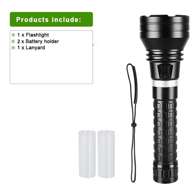 

Фонарик для подводного плавания XHP360 LED Фонарь для дайвинга 300000LM Фонарь для подводного плавания Подводный фонарик Фонарь для амфибий Дальний свет A-Flashlight