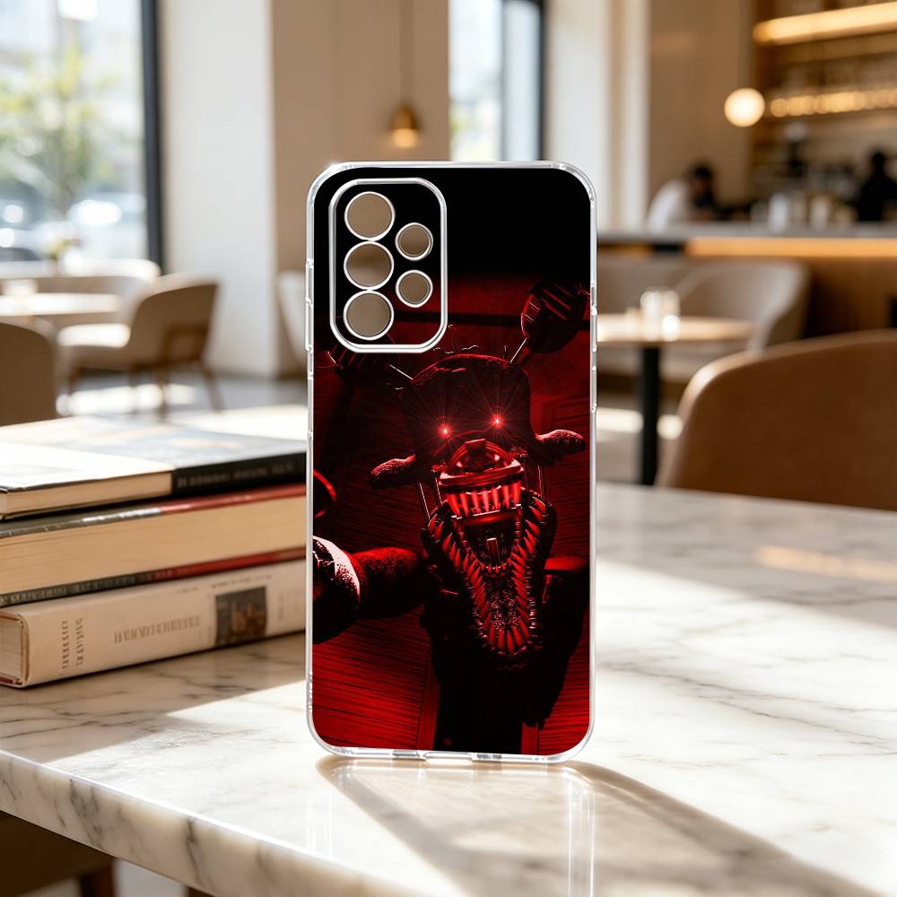 F-Five N-Nights GAME Phone Case For Samsung S25,S24,S21,S22,S23,S30,Ultra,S20,Plus,Fe Transparent Cover